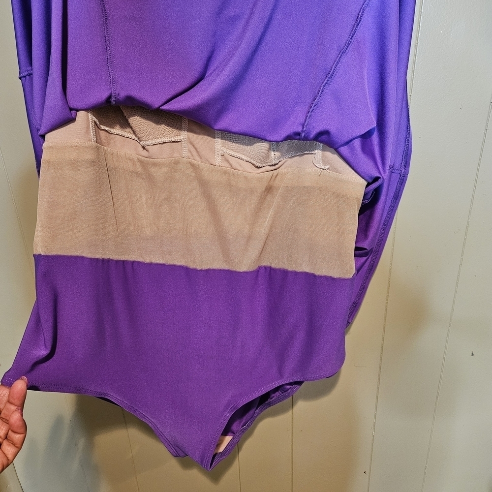 Swimdress, Womens Size 28W, Bra Support, Purlpe, Beach Summer Pool - Picture 4 of 6